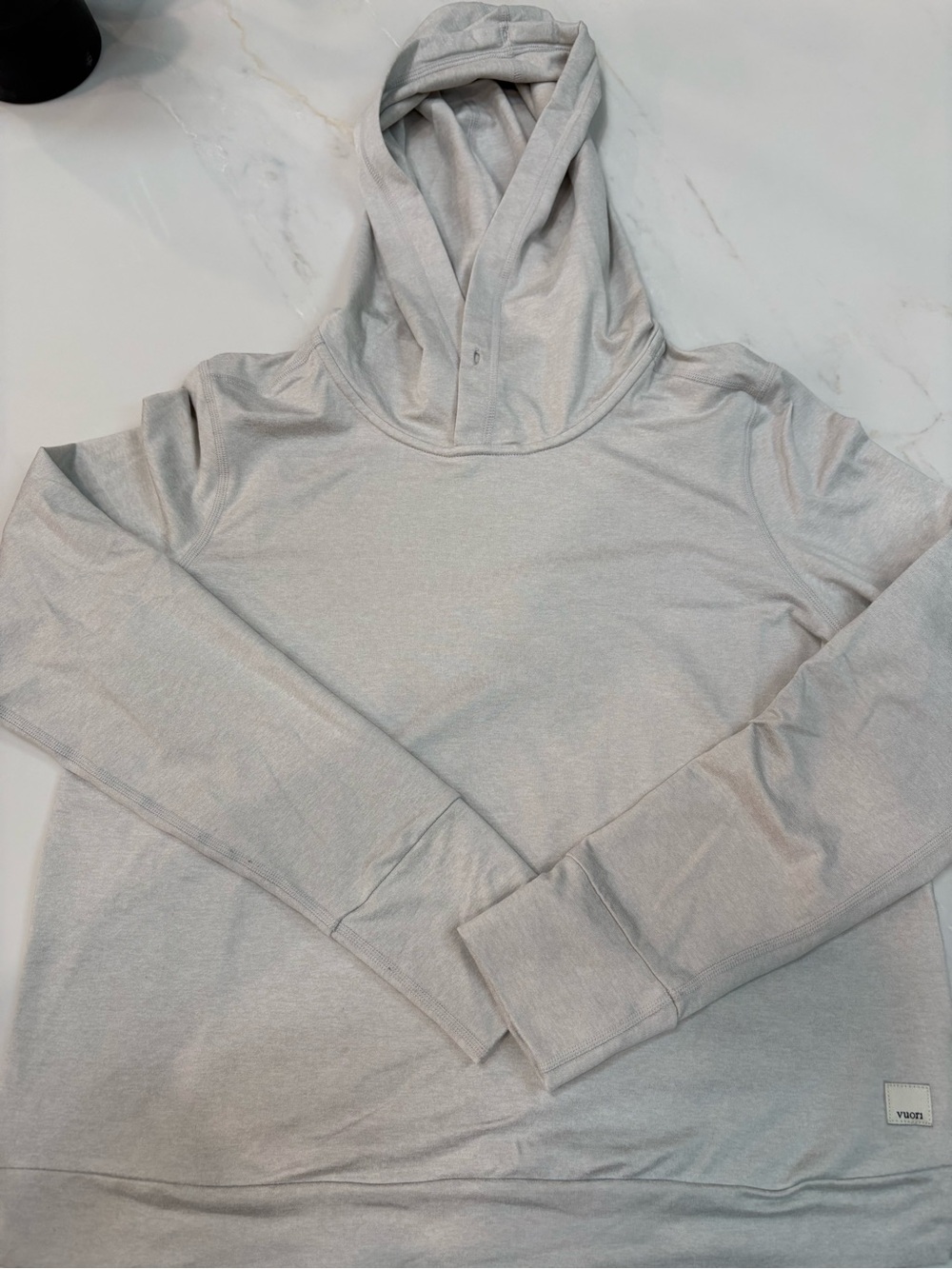 Light Gray Pullover Hoodie